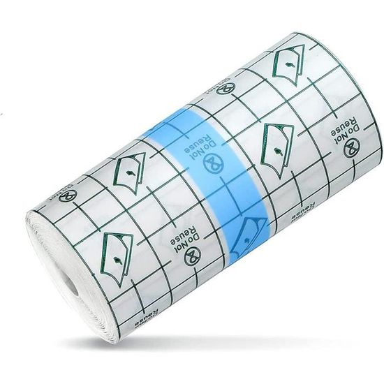 500 Bavettes Jetables Médicales/dentaires - 18x13 Pouces, 2 Couches Papier + 1 Poly, Pliées, Pour Patients Bébés/adultes