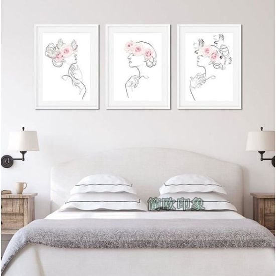 DLUCCA Poster Décoratif Sur Toile Simone Biles Gymnaste (22) Pour