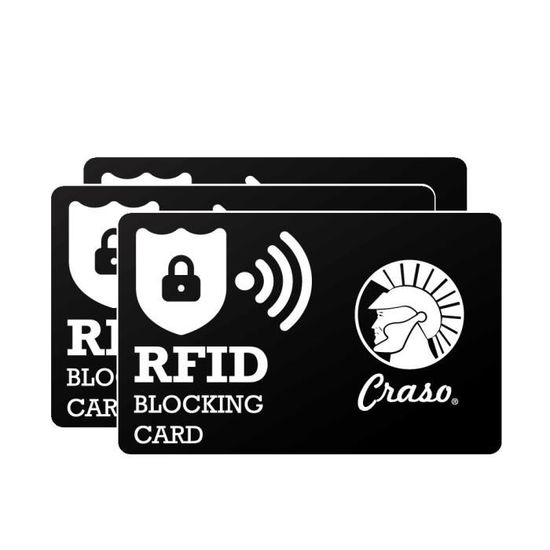 3x Manches Carte RFID Blocage sans contact automatiques carte de crédit Protector Wallets 