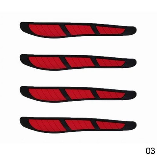 Gamelle pour chien,30mmX3M--Autocollants Anti-collision Pour Porte De Voiture, Autocollants Anti