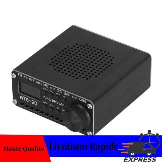 HURRISE récepteur radio portable Récepteur pleine bande FM AM LW SW ...