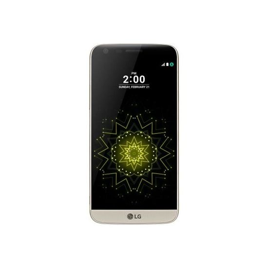 LG G5 H850 Smartphone 4G LTE 32 Go microSDXC slot GSM 5.3" 2560 x 1440 pixels (554 ppi) IPS 16 MP (caméra avant de 8 mégapixels)…