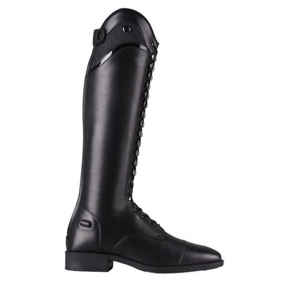 Bottes d equitation enfant QHP Hailey black 34 junior Cdiscount Sport