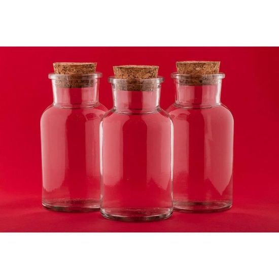 Lot De 2 Flacons En Verre 15 Ml Avec Bouchon - Pour Encre, Colorants, échantillons | 4x4.4 Cm - 5