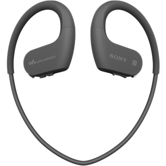 SONY - Walkman® série WS WS620 - Ecouteurs intra-auriculaire - Bluetooth - 4 Go - Noir