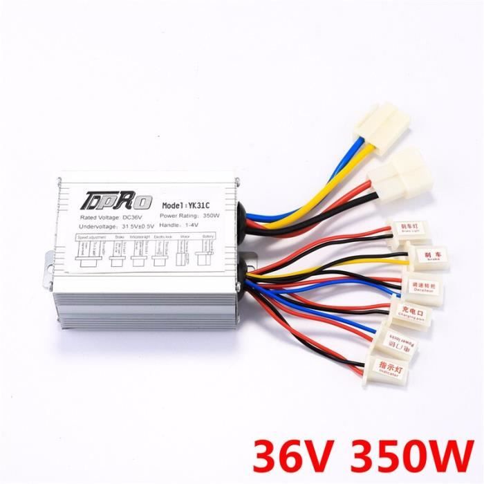 Contrôleur Moto Brushed 500W YK31C – 24V/36V/48V Pour Vélo Ou Scooter Électrique