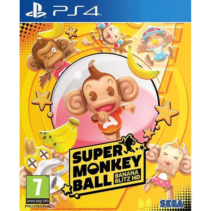 Super Monkey Ball HD Banana Blitz Jeu PS4