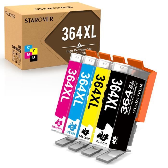 10-Pack GEN Ink Cartridges 564XL/564 For HP Printers - Officejet 4620, Deskjet 3070a, Photosmart Series | Black, Cyan, Magenta, Yellow, Photo Black