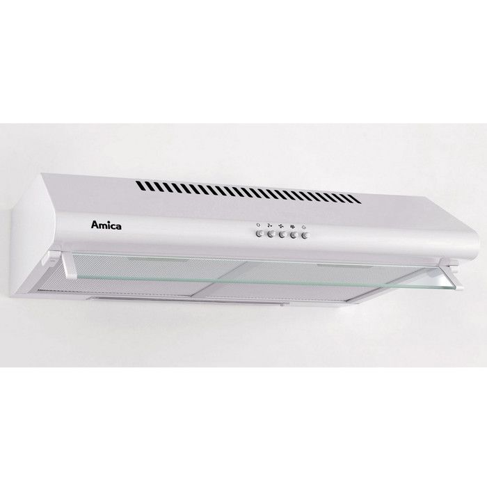 195 m3-3 vitesses-Filtre métal cassette + charbon-Ecl LED-Casquette-L 60 cm-Inox 0,000000 Inox