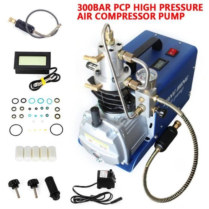 Jauge de pression de pompe de compresseur d'air haute pression électrique 30 MPa PCP ISO VG 46 ou AW 46