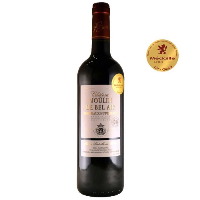 Château MOULIN DE BEL AIR (récoltant)2018 AOP BORDEAUX Supérieur