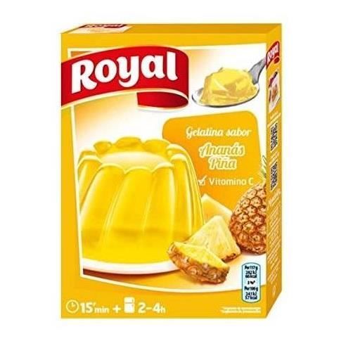 Gélatine Ananas, Royal, en boite de 170g