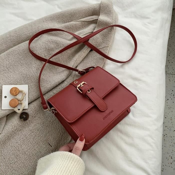 Mode européenne Simple Vintage Min femmes sac à main de créateur 2020 nouvelle qualité en cuir PU femmes fourre tout sac*BU8192