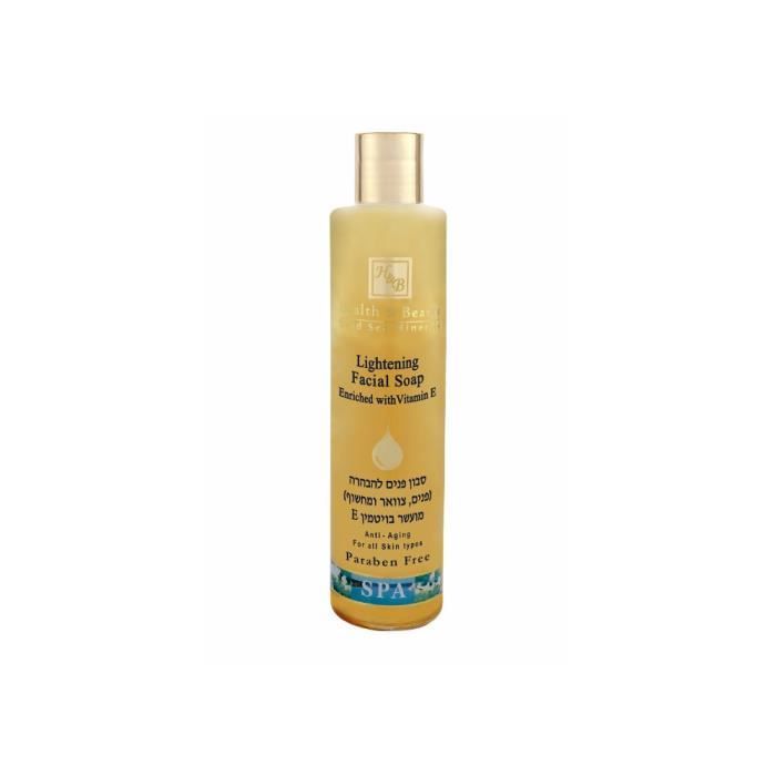 Mer Morte cosmétique - Health and Beauty Dead Sea Minerals - Savon éclaircissant visage - 250 ml