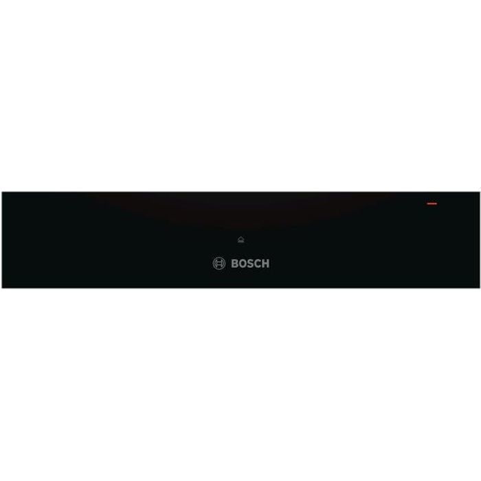 Bosch Serie 6 BIC510NB0 Tiroir chauffant intégrable niche largeur : 56 cm profondeur : 55 cm hauteur : 14 cm noir vulcano