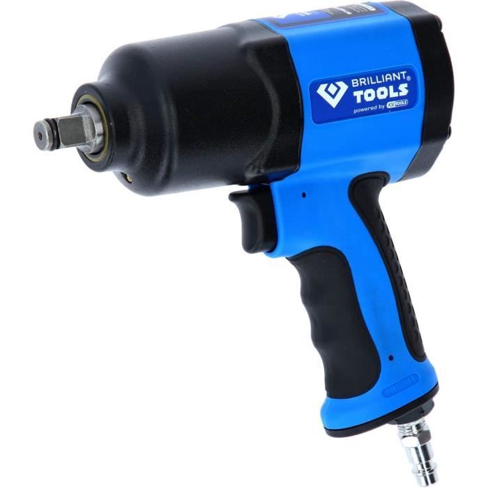 Clé à choc BRILLIANT TOOLS 1450NM pneumatique - 1/2- - BT160100