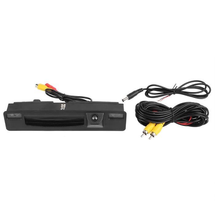 Fdit caméra de recul de voiture HD CCD poignée de coffre de voiture caméra de recul de stationnement de voiture inverse pour Ford