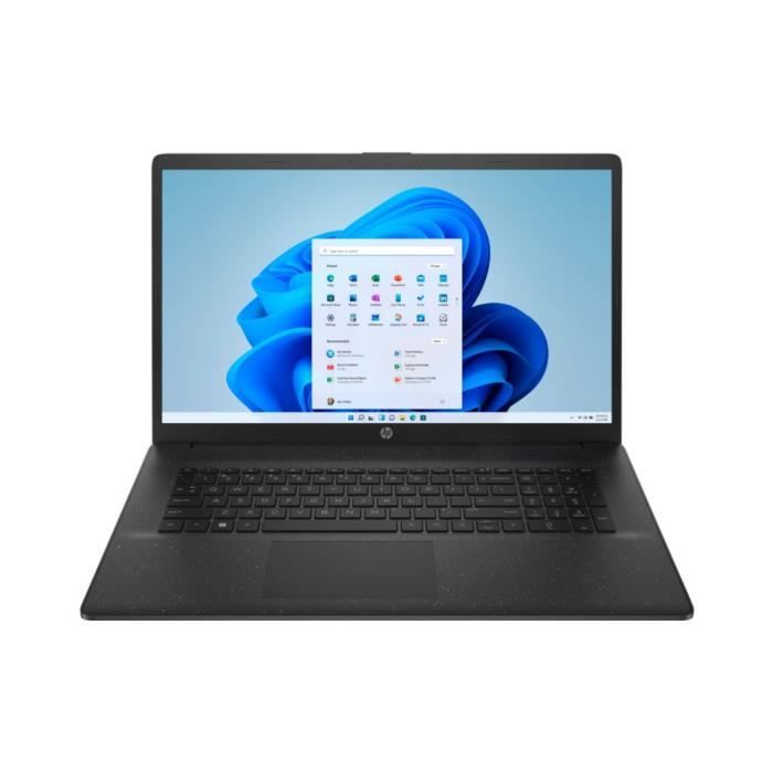 Portable HP 17-cn0563nf Noir Pentium Silver N5030 8GB DDR4 512GB PCIe Intel UHD Graphics 17.3 HD+ SVA Narrowborder Win11H non-SD ca