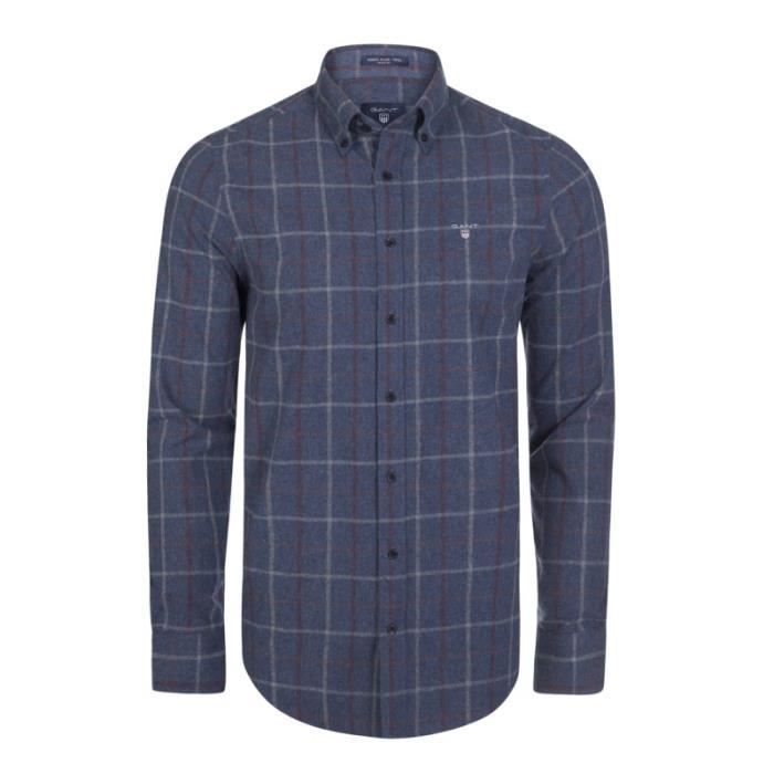 Gant Chemise Homme Bleu Marin