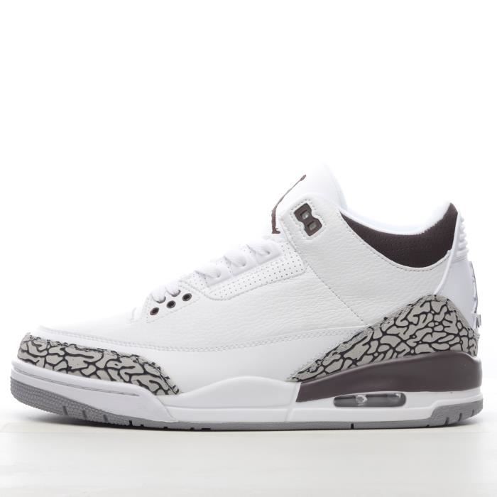 BASKETS x Air-Jordan 3 Retro SP Medium Grey DH3434-1105 Aj3 Homme Femme Sz-42