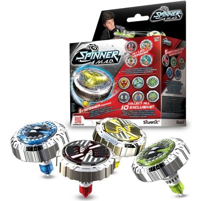 SPINNER MAD - Toupie en Assortiment Aléatoire