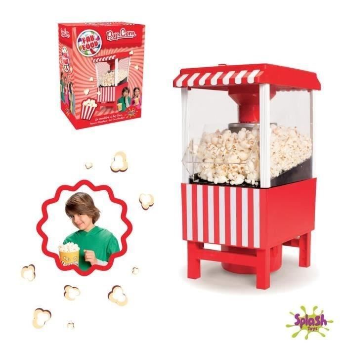 SPLASH TOYS Machine à pop corn Fab Food Popcorn Maker