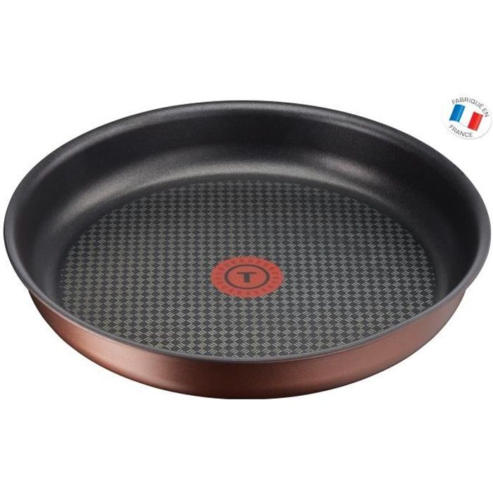 TEFAL L6750403 Poêle 24 cm INGENIO ECO-RESPECT - Tous feux dont induction - Poignée vendue séparément