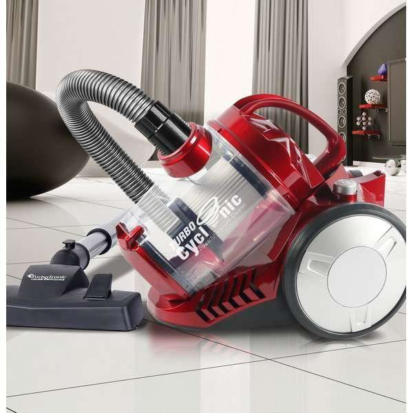 Aspirateur Turbotronic Aspirateur cyclonique - 2,5L - Rouge