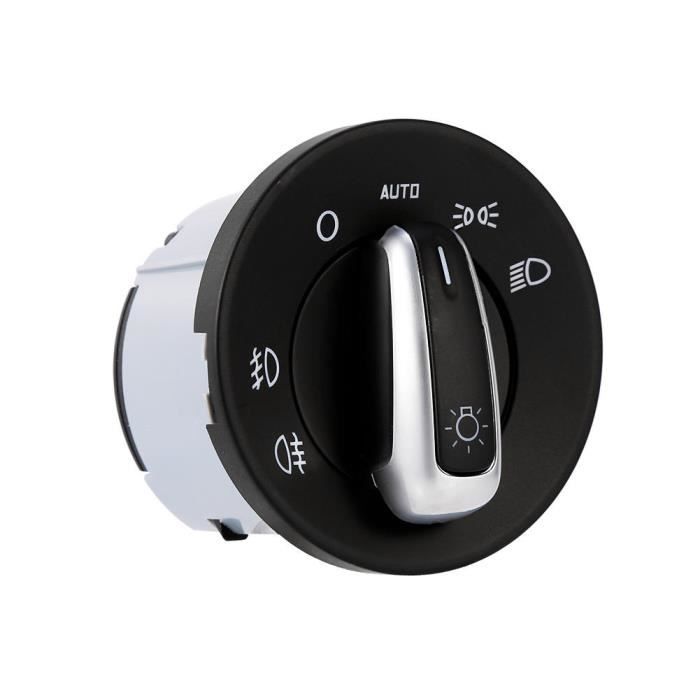 VINGVO Interrupteur de phare OCTAVIA II 04-13 INTERRUPTEUR DE COMMANDE DE FEU ANTIBROUILLARD DE PHARE 1Z0941431K Pour SKODA