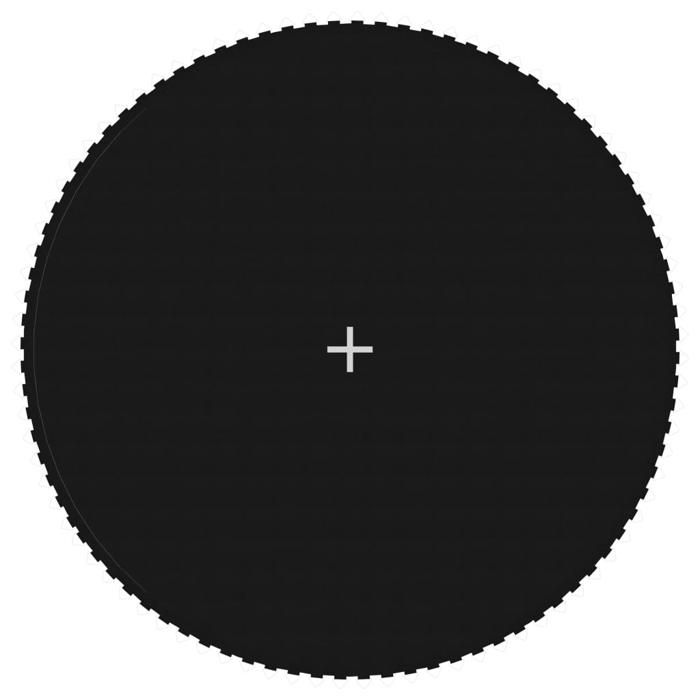 vidaXL Tapis de Saut Tissu Noir pour Trampoline Rond Tapis de Saut de Remplacement Rechange Extérieur Jardin Arrière-cour 92407