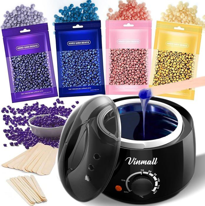 Chauffe Cire Avec 400G Epilation Cire Perles Pour Dépilatoire,Cire — free download