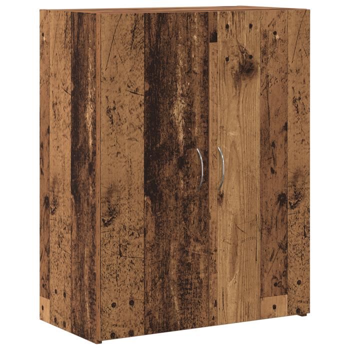 PROMOTION Meuble de bureau Bois recyclé 60 x 32 x 775 cm - Bois dingénierie 28446 - BestMeuble