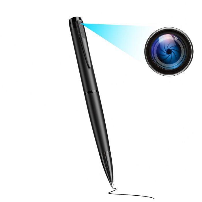 Camera Stylo Stylo Espion Caméra Full HD 1080p Photo Vidéo Son Batterie Longue Durée ...