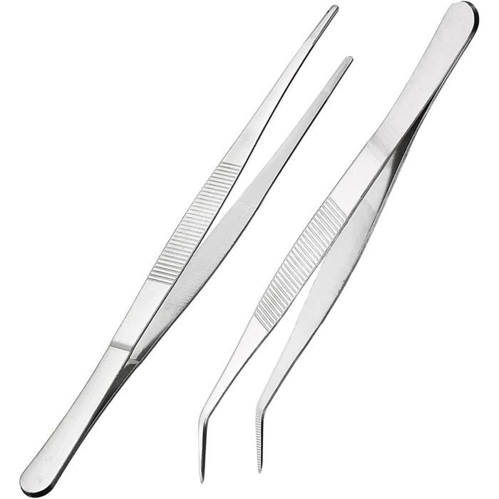 Pince Courbée 20cm en Acier Inoxydable Professionnel Antidérapante — free download