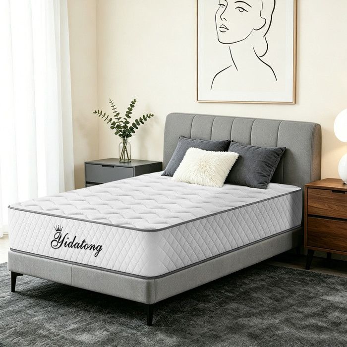 Matelas Mémoire de Forme 90x200 cm Certifié Oeko-TEX® Épaisseur 23cm Soulagement du Dos Hypoallergénique Sommeil Ergonomique