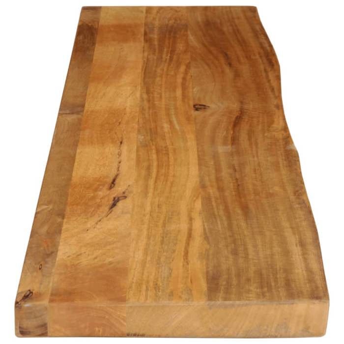 MOT5924-Dessus de table à bord vivant 180x40x25cm bois massif manguier