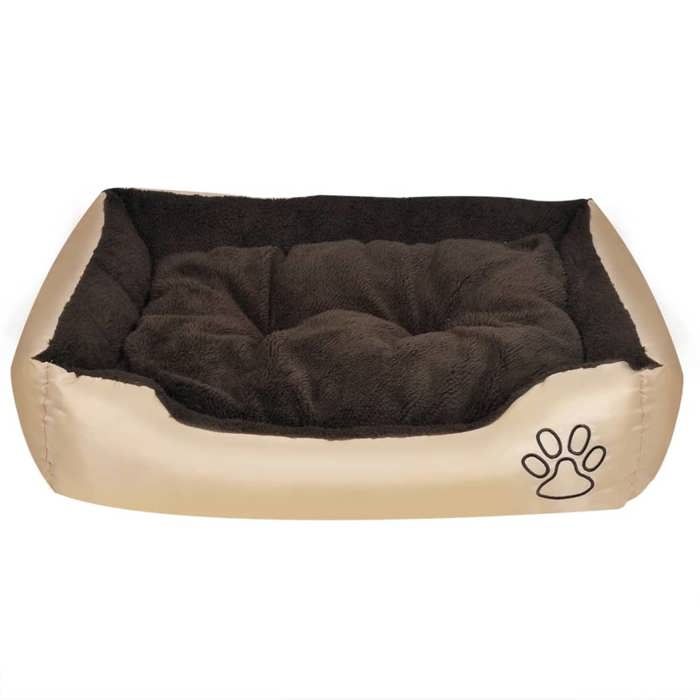 Stable&Durable - Brun - Lit pour chiens - avec coussin rembourré Taille M - Paniers pour chiens HS898048481 Stable&Durable - Brun - Lit pour chiens - avec coussin rembourré Taille M - Paniers pour chiens HS898048481
