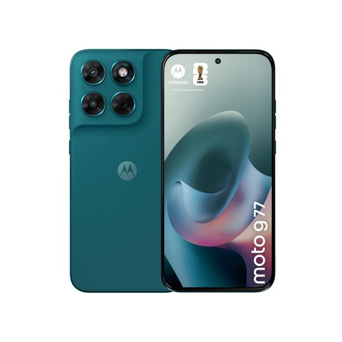 Smartphone - MOTOROLA - Moto G77 5G - 8GB RAM - 256GB - Vert (Shaded Spruce)