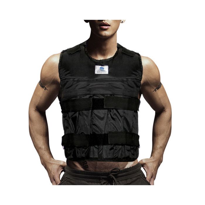 Gilet lesté musculation 50kg réglable grande - BEARWIN - capacité de charge