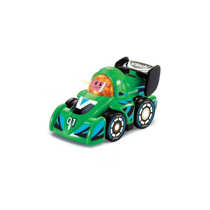 Tut Tut Bolide F1 - Voiture course Milo Roi du Turbo - Jouet interactif FR - Musique Lumiere - Set Cadeau Bebe + Carte Tut Tut Bolide F1 - Voiture course Milo Roi du Turbo - Jouet interactif FR - Musique Lumiere - Set Cadeau Bebe + Carte