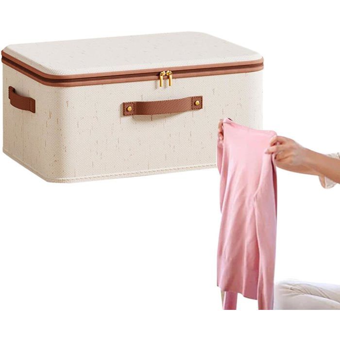 Boîte de rangement pour vêtements grande boîte de rangement pliable - organisateur de rangement cubique