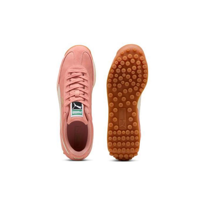 Baskets Puma Easy Rider Vintage en cuir suédé rose pour femme