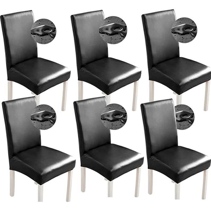 Housse en Simili cuir Imperméable pour Coussins de Canapé