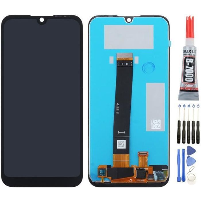 Écran LCD Tactile Complet Pour Honor Y5 (2019) - Modèles AMN-LX9, LX1, LX2, LX3