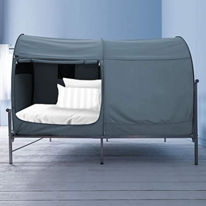 Ciel De Lit Bebe N6uak Lit A Baldaquin Tentes Reve Intimite Espace Double Lit Superpose Tentes De Couchage Interieur Pop Up Portable Cdiscount Maison