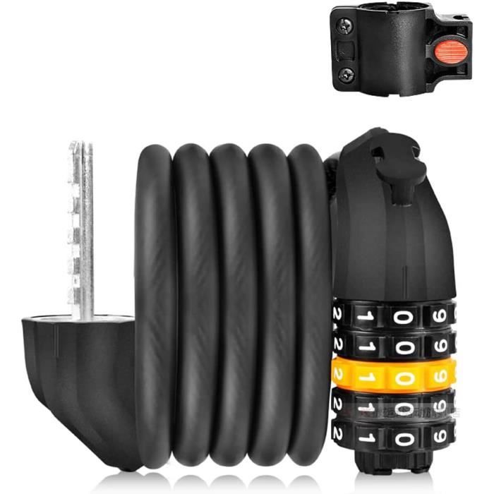 HOARBOEG Cadenas de Vélo 35,43 Pouces de Long, Antivol