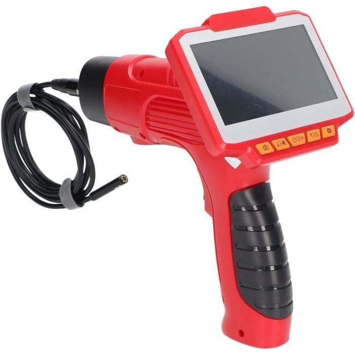 Caméra D'inspection Endoscope 8mm Avec écran LCD 4.3" - 6 LEDs, Pour Diagnostic