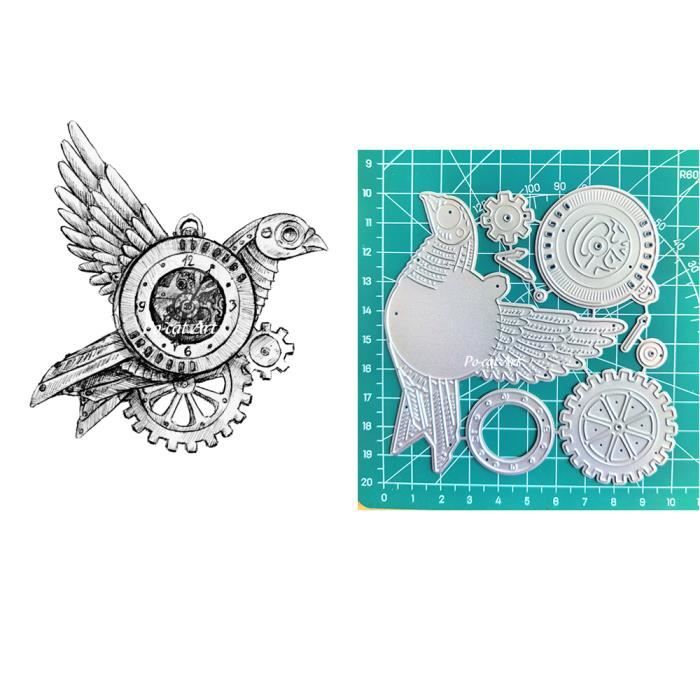 Matrice De Découpe Cercle En Métal - Acier Carbone 11,8 X 11,8 Cm - Pour Machines De Découpe, Scrapbooking, Cartes - Accessoire DIY