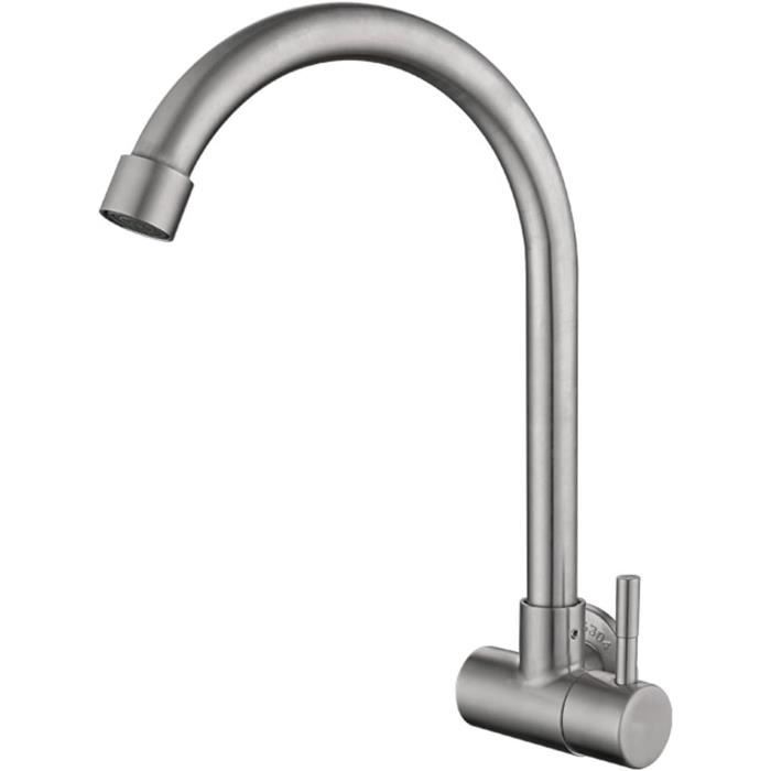 Robinet De Cuisine Moderne à Fixation Murale Pour évier D'eau