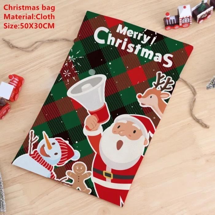 Lot De 5 Décorations De Noël Cloches Rouges à Double Corne Pour La Décoration Du Sapin De Noël